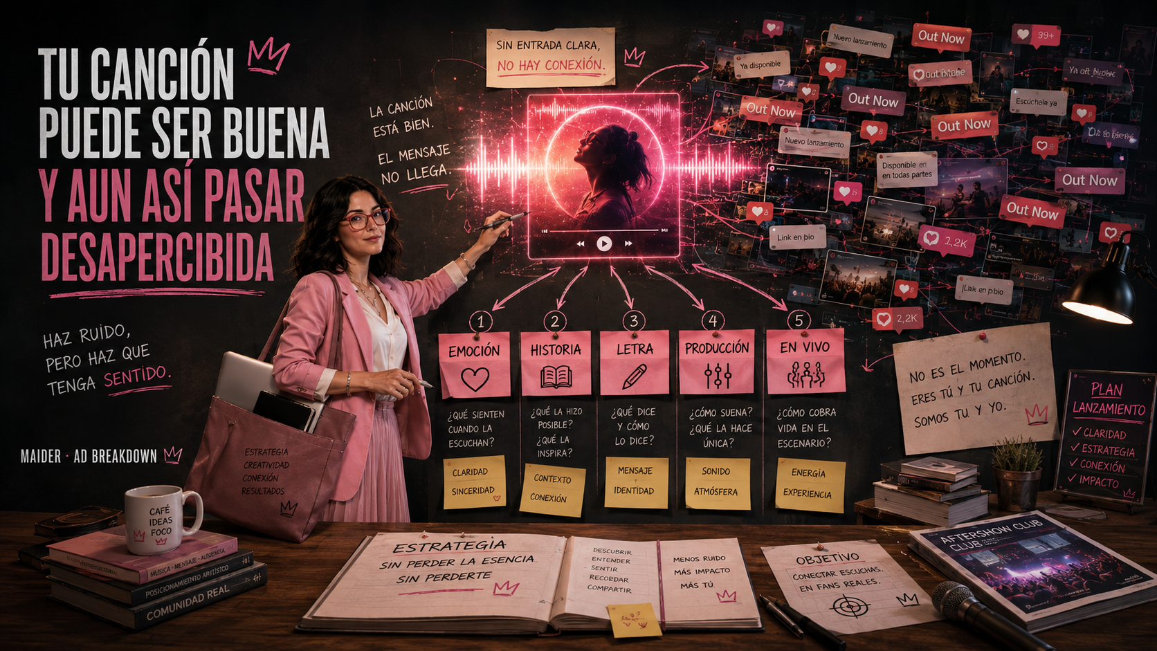 Tu canción puede ser buena y aun así pasar desapercibida